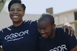 a woman and a man from Good smiling